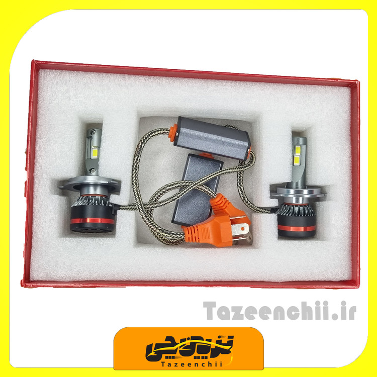 لامپ هدلایت مدل m8 سوپر لایت شرکت کانپکس (conpex super Light m8 h4) پایه h4 (گارانتی+ارسال رایگان )+مشاهده ویدئو