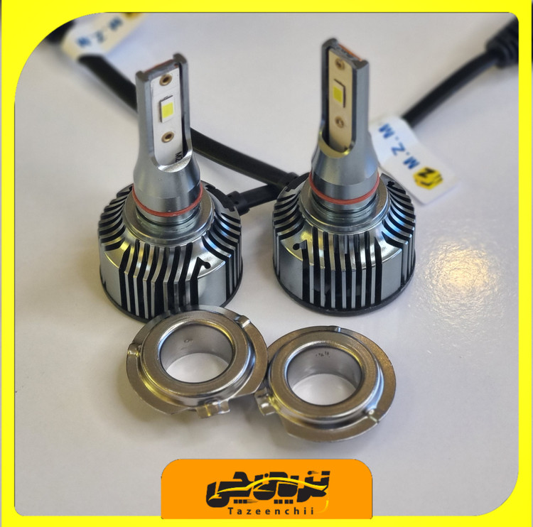 لامپ هدلایت خودرو مدل d8pro پایه H1 شرکت mzm به همراه(گارانتی یکساله+ارسال رایگان+فیلم نصبی)