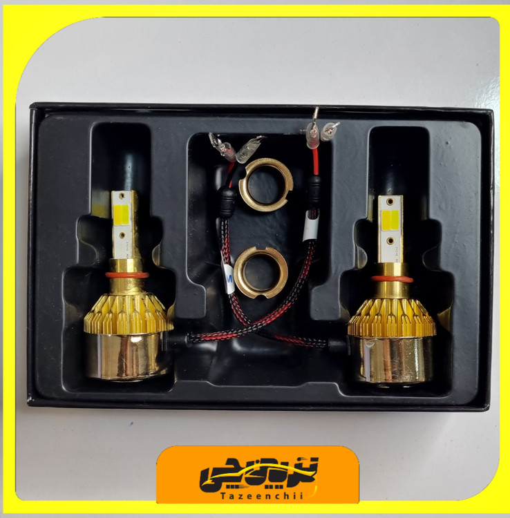 جفت لامپ هدلایت خودرو مدل d70 پایه h3 (تک کنتاکت) سه رنگ و چهارحالته (سفید_زرد_آفتابی_فلاشر)شرکت mzm به همراه (ارسال رایگان+گارانتی+ویدئو)