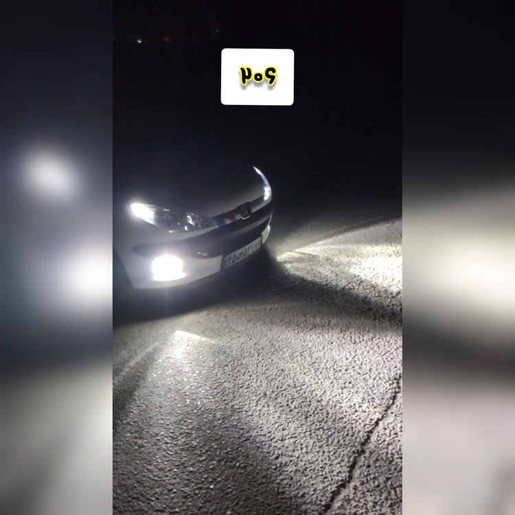 لامپ هدلایتm8 سوپرلایت پایهh11 شرکت کانپکس (headlight super Light m8 h11